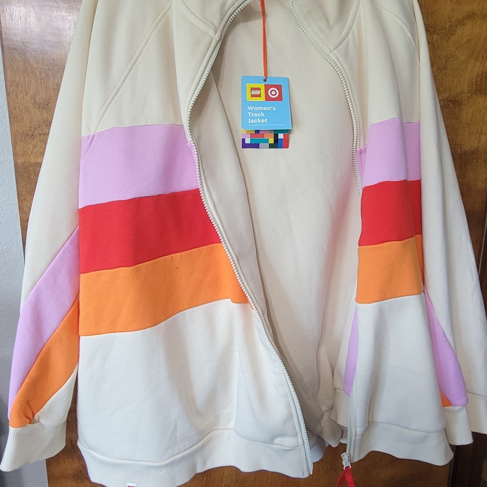 Lego Women's Track Jacket with Multicolor Accents